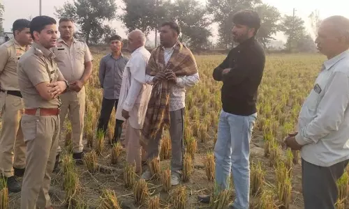 Haryana :  कैथल पुलिस ने किसानों से पराली न जलाने की अपील की