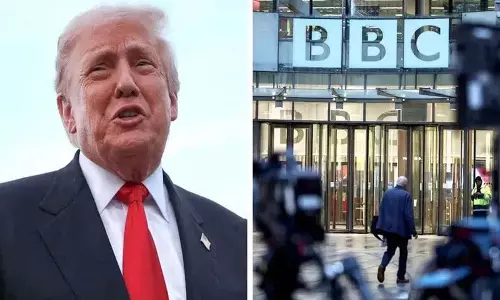 BBC ने पैनोरमा सीरीज़ के भ्रामक संपादन के लिए डोनाल्ड ट्रम्प से माफ़ी मांगी BBC ने पैनोरमा सीरीज़ के भ्रामक संपादन के लिए डोनाल्ड ट्रम्प से माफ़ी मांगी