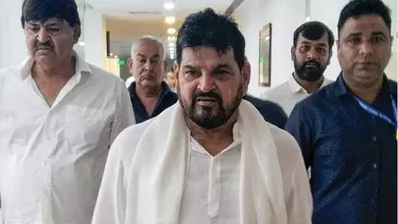 Hisar: राजनीति में आए खिलाड़ियों की सराहना, बृजभूषण सिंह का बयान