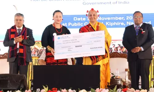 वित्त मंत्री सीतारमण ने Nagaland में नौ नई बैंक शाखाओं का उद्घाटन किया