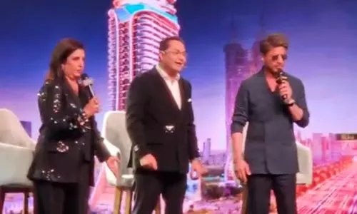 शाहरुख खान, फराह खान ने Chaiya Chaiya डांस किया