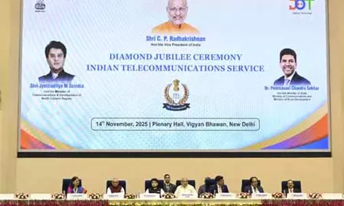 छह दशकों से आईटीएस भारत की कनेक्टिविटी को गढ़ने वाली एक शांत शक्ति रही: सीपी राधाकृष्णन