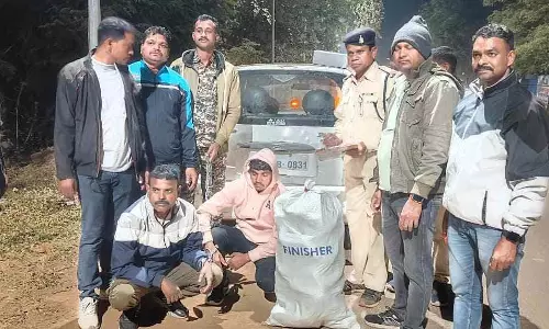 अवैध ड्रग नेटवर्क पर फिंगेश्वर पुलिस की वार, 18.5 किलो गांजा बरामद