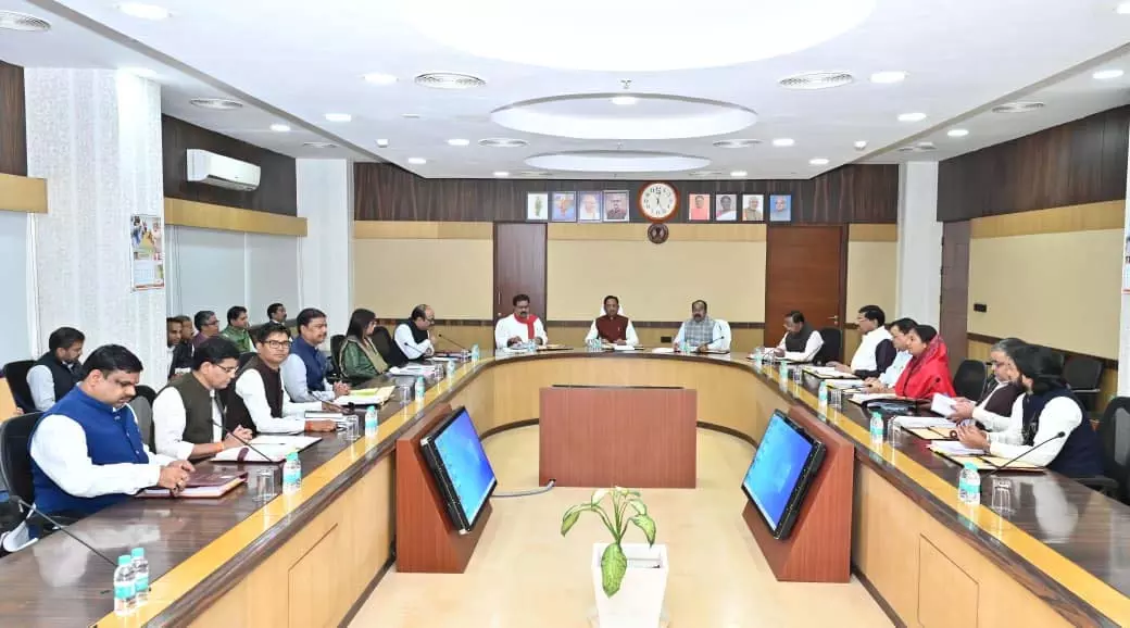 5 बड़े फैसले लिए साय कैबिनेट ने 5 बड़े फैसले लिए साय कैबिनेट ने
