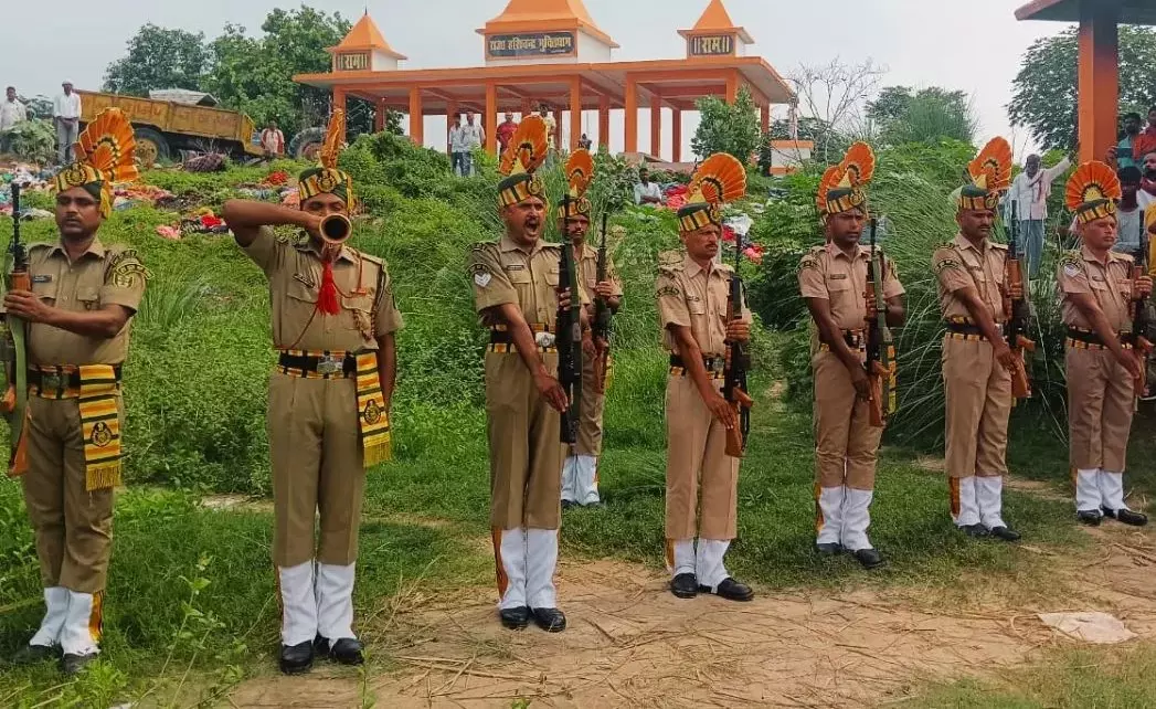 Hisar: ITBP जवान को बठिंडा में दी गई राजकीय अंतिम विदाई Hisar: ITBP जवान को बठिंडा में दी गई राजकीय अंतिम विदाई