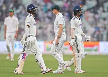 भारत बनाम दक्षिण अफ्रीका: पहले दिन का खेल समाप्त, भारत का स्कोर 37/1 भारत बनाम दक्षिण अफ्रीका: पहले दिन का खेल समाप्त, भारत का स्कोर 37/1
