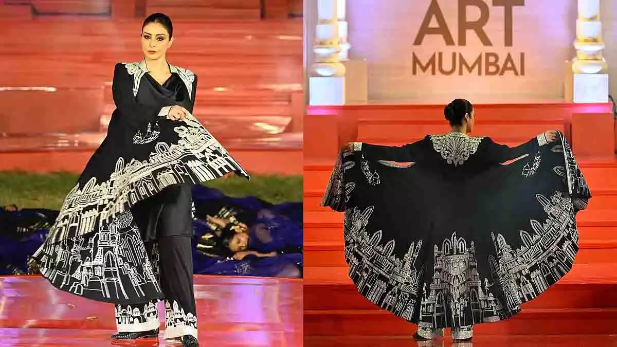 Mumbai फैशन इवेंट में तब्बू और संदीप खोसला ने स्टाइल का तड़का Mumbai फैशन इवेंट में तब्बू और संदीप खोसला ने स्टाइल का तड़का