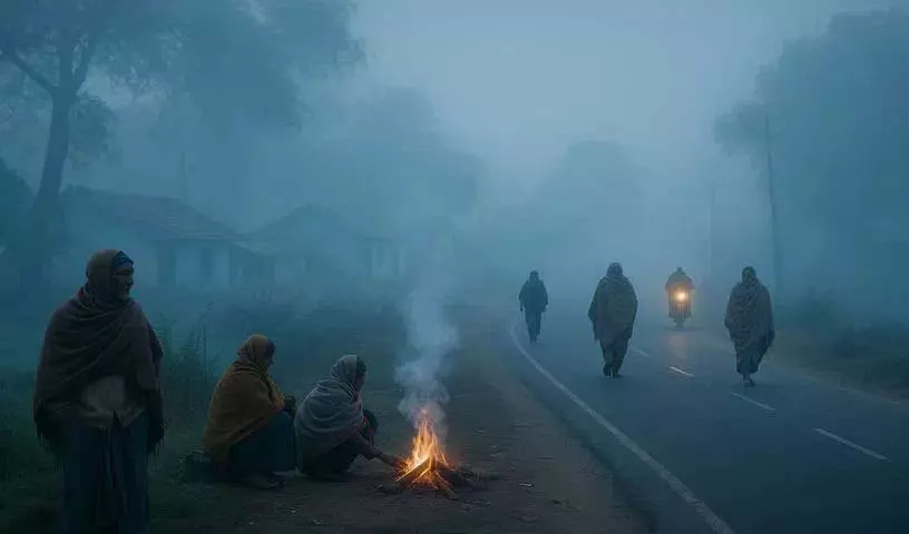 Telangana में हाड़ कंपा देने वाली ठंड.. 10 जिलों में तापमान एक अंक में Telangana में हाड़ कंपा देने वाली ठंड.. 10 जिलों में तापमान एक अंक में