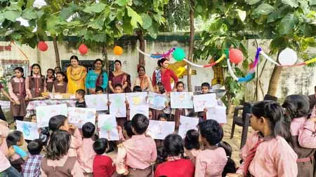 प्री- प्राइमरी के 38 लाख नन्हे बच्चों ने बनाया कीर्तिमान, बाल मेले में उमड़ा उत्साह प्री- प्राइमरी के 38 लाख नन्हे बच्चों ने बनाया कीर्तिमान, बाल मेले में उमड़ा उत्साह