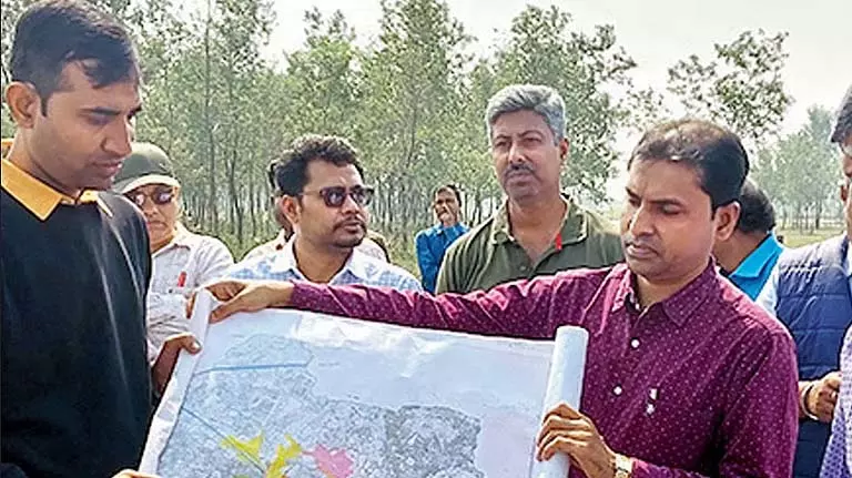 राज्य सरकार चर्रा में हवाई अड्डा चाहती है, सरकारी अधिकारी भूमि का निरीक्षण करेंगे राज्य सरकार चर्रा में हवाई अड्डा चाहती है, सरकारी अधिकारी भूमि का निरीक्षण करेंगे