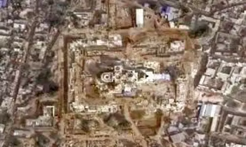 Ayodhya: ISRO सैटेलाइट ने अंतरिक्ष से ली राम मंदिर की तस्वीर, स्पेस से दुनिया ने देखा भारत का गौरव Ayodhya: ISRO सैटेलाइट ने अंतरिक्ष से ली राम मंदिर की तस्वीर, स्पेस से दुनिया ने देखा भारत का गौरव