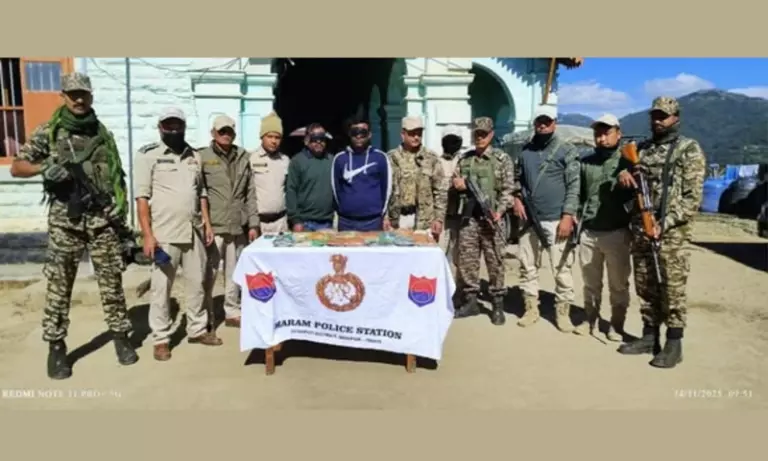 Manipur पुलिस ने सेनापति जिले में 18.2 किलोग्राम अफीम जब्त की, दो तस्कर गिरफ्तार