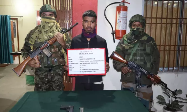 Arunachal: संयुक्त अभियान के बाद उल्फा-आई कैडर ने तिरप में आत्मसमर्पण किया
