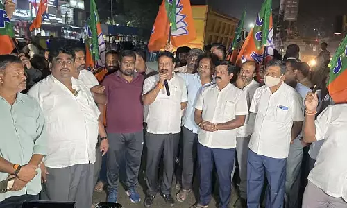बिहार में जीत: BJP ने मनाया जीत का जश्न