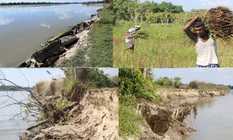 Assam: लखीमपुर में डिक्रोंग नदी का कटाव फिर शुरू, नीपको बांध से कृषि भूमि को खतरा
