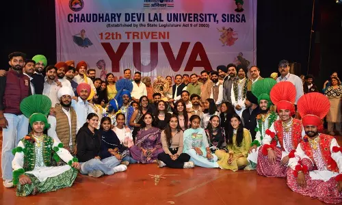 Haryana : 12वें त्रिवेणी युवा महोत्सव में फतेहाबाद कॉलेज ने जीती ओवरऑल ट्रॉफी