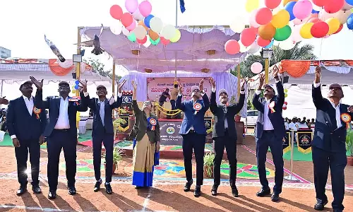 Karnataka : हू-धा मेट्रोपॉलिटन पुलिस वार्षिक खेल प्रतियोगिता शुरू हुई Karnataka : हू-धा मेट्रोपॉलिटन पुलिस वार्षिक खेल प्रतियोगिता शुरू हुई