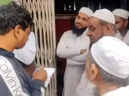 Faridabad: मस्जिदों में सुरक्षा जांच के लिए पुलिस का अभियान