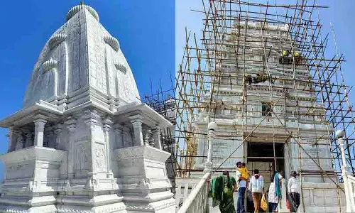 बिड़ला मंदिर ने स्वर्ण जयंती से पहले जगदानंद विमानम को नई रूपरेखा दी बिड़ला मंदिर ने स्वर्ण जयंती से पहले जगदानंद विमानम को नई रूपरेखा दी