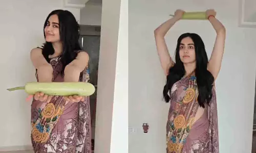 Adah Sharma ने पोस्चर ठीक करने के लिए कद्दू वर्कआउट दिखाया Adah Sharma ने पोस्चर ठीक करने के लिए कद्दू वर्कआउट दिखाया