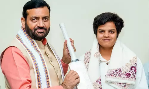 महिला वनडे विश्व कप जीतने के बाद पिता के चेहरे पर खुशी देखी जा सकती थी: शेफाली वर्मा महिला वनडे विश्व कप जीतने के बाद पिता के चेहरे पर खुशी देखी जा सकती थी: शेफाली वर्मा