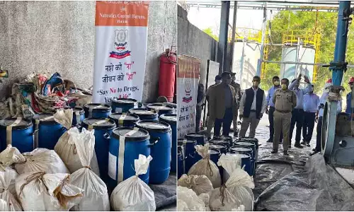 NCB ने बहु-राज्यीय अभियान में 1,835 किलोग्राम मेफेड्रोन जब्त किया