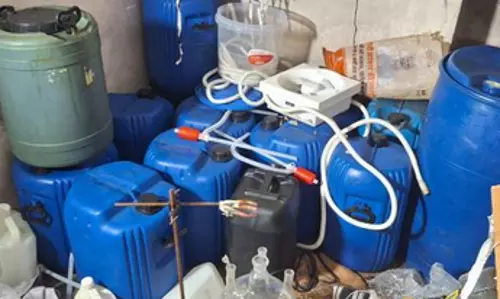 Rajasthan के सिरोही जिले में गुप्त ड्रग लैब का पता चला, 5 गिरफ्तार