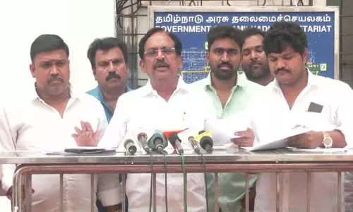 Chennai में AIADMK ने DMK पर SIR प्रक्रिया में पक्षपात और गड़बड़ी का आरोप Chennai में AIADMK ने DMK पर SIR प्रक्रिया में पक्षपात और गड़बड़ी का आरोप