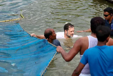 तालाब में उतरने का तमाशा करने वालों को जनमत ने डुबो दिया, राहुल गांधी पर भाजपा नेता का तंज तालाब में उतरने का तमाशा करने वालों को जनमत ने डुबो दिया, राहुल गांधी पर भाजपा नेता का तंज