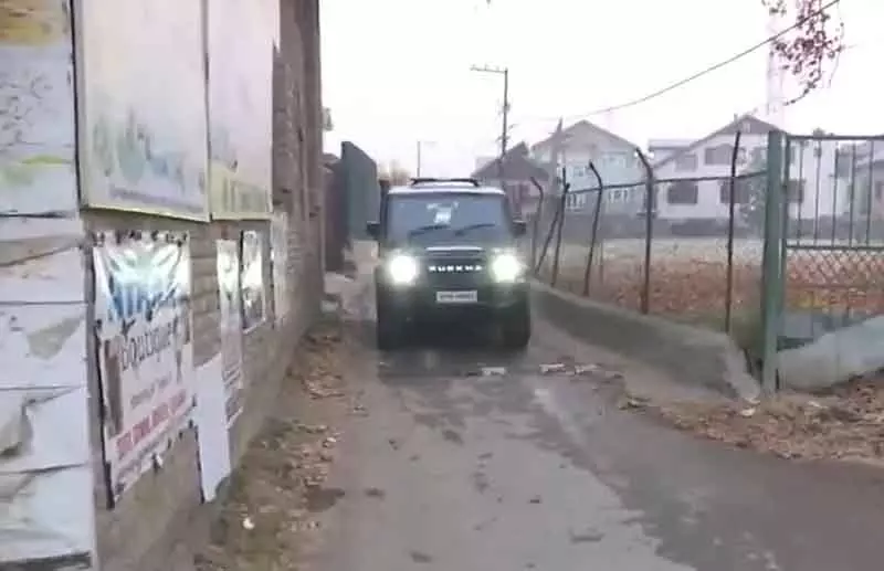 नौगाम पुलिस स्टेशन विस्फोट: DGP, IGP Kashmir ने मौके पर जाकर किया निरीक्षण नौगाम पुलिस स्टेशन विस्फोट: DGP, IGP Kashmir ने मौके पर जाकर किया निरीक्षण