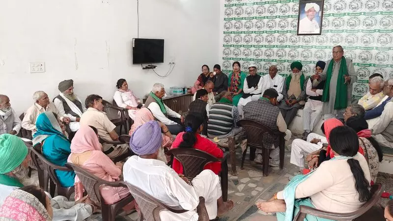 Haryana : किसान 26 नवंबर को हिसार में राज्य स्तरीय विरोध प्रदर्शन करेंगे Haryana : किसान 26 नवंबर को हिसार में राज्य स्तरीय विरोध प्रदर्शन करेंगे