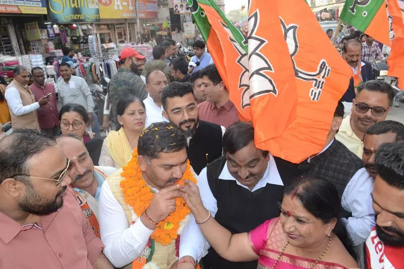 BJP ने करनाल में बिहार की जीत का जश्न मनाया BJP ने करनाल में बिहार की जीत का जश्न मनाया