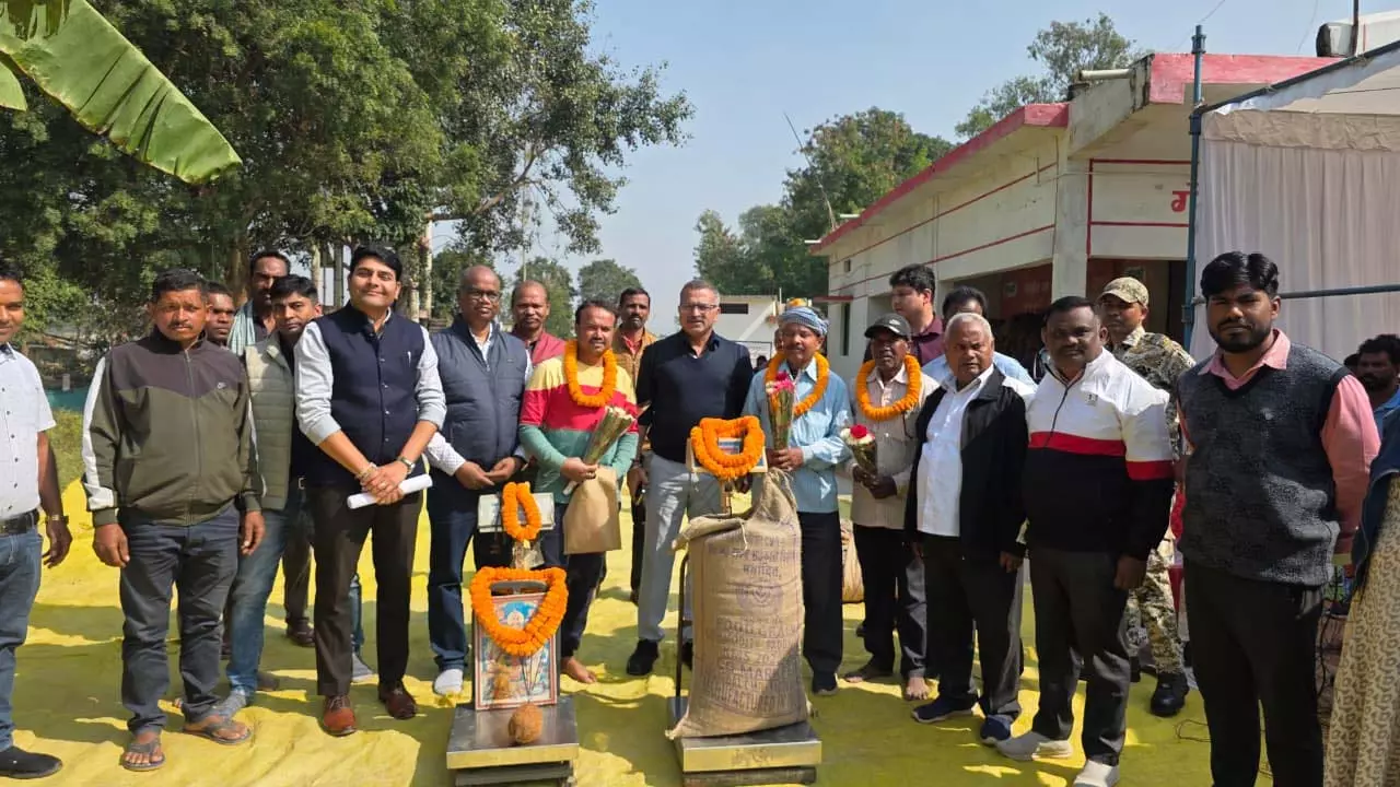 धान का सर्वाधिक दाम मिलने से किसानों को मिला लाभ, कलेक्टर ने किया निरीक्षण धान का सर्वाधिक दाम मिलने से किसानों को मिला लाभ, कलेक्टर ने किया निरीक्षण