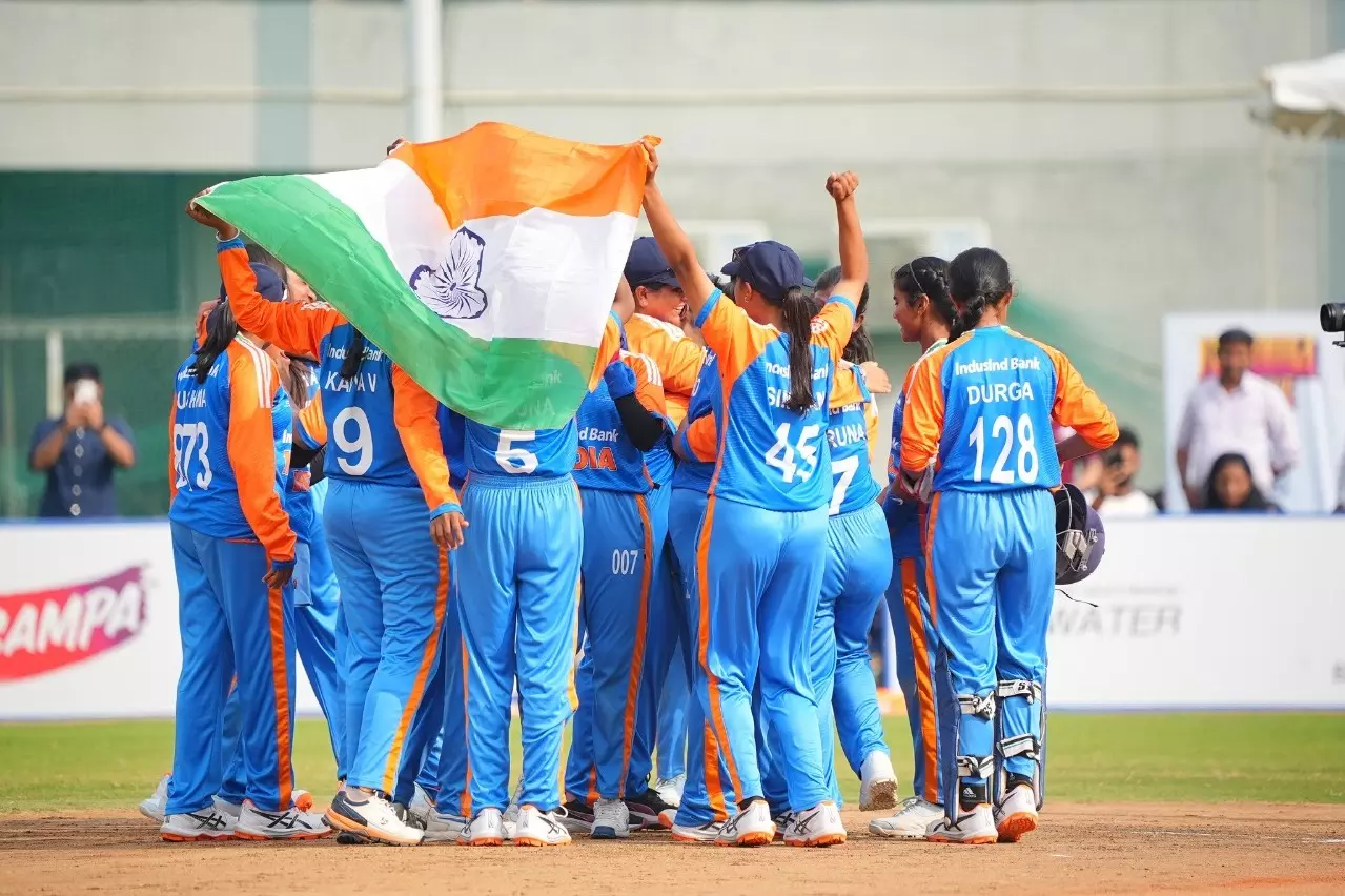 भारत 2025 दृष्टिबाधित महिला टी20 विश्व कप के सेमीफाइनल में पहुंचा भारत 2025 दृष्टिबाधित महिला टी20 विश्व कप के सेमीफाइनल में पहुंचा