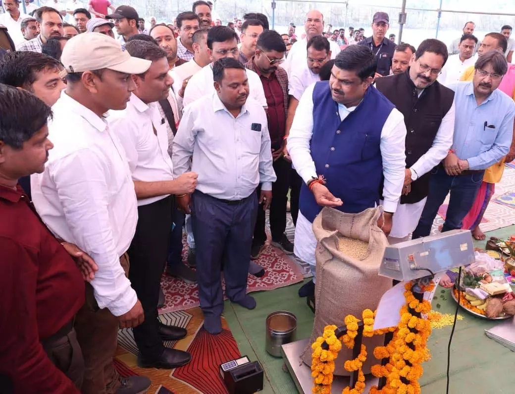 किसानों को 3,100 रुपए समर्थन मूल्य देने वाला देश का पहला राज्य: मंत्री गजेन्द्र यादव किसानों को 3,100 रुपए समर्थन मूल्य देने वाला देश का पहला राज्य: मंत्री गजेन्द्र यादव