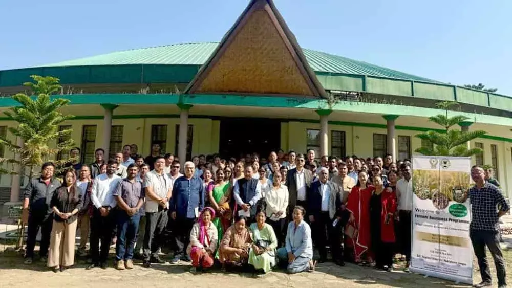 Nagaland के किसानों के लिए चुमौकेदिमा में जागरूकता कार्यक्रम आयोजित