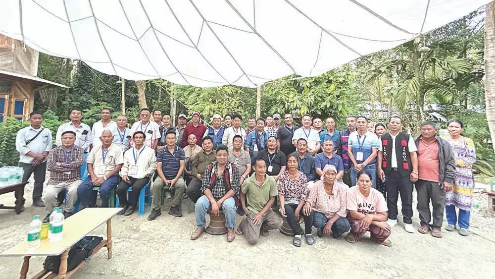 Nagaland फ़ुटहिल्स रोड समन्वय समिति ने बाग्टी डिवीजन में फ़ुटहिल्स रोड की धीमी प्रगति पर चिंता जताई Nagaland फ़ुटहिल्स रोड समन्वय समिति ने बाग्टी डिवीजन में फ़ुटहिल्स रोड की धीमी प्रगति पर चिंता जताई