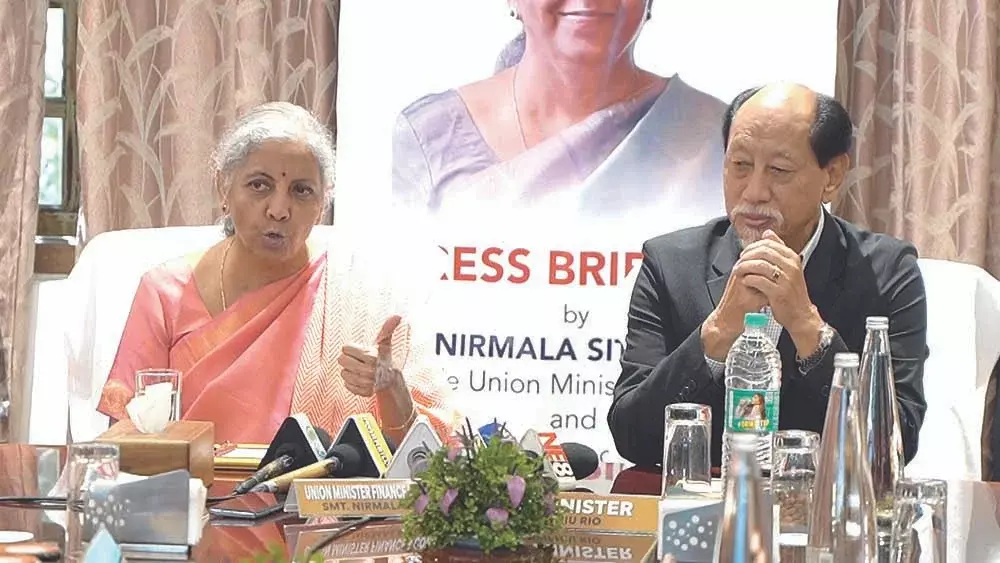 Nagaland में अब केवल 15 गांव ही बैंकिंग सुविधा से वंचित बचे हैं वित्त मंत्री Nagaland में अब केवल 15 गांव ही बैंकिंग सुविधा से वंचित बचे हैं वित्त मंत्री