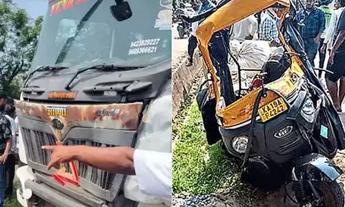 गैस टैंकर ने कई वाहनों को टक्कर मारी; सिलसिलेवार हादसों में तीन की मौत गैस टैंकर ने कई वाहनों को टक्कर मारी; सिलसिलेवार हादसों में तीन की मौत