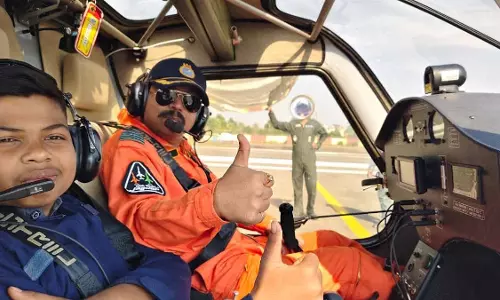 ग्रामीण अंचल के छात्रों ने उड़ाया विमान ग्रामीण अंचल के छात्रों ने उड़ाया विमान