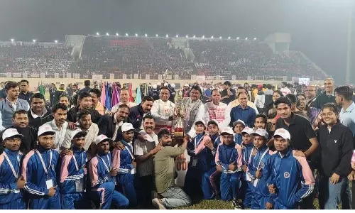 छत्तीसगढ़ के एकलव्य आदर्श आवासीय विद्यालयों ने राष्ट्रीय खेलकूद प्रतियोगिता 2025 में चमक बिखेरी, देश में दूसरा स्थान हासिल किया छत्तीसगढ़ के एकलव्य आदर्श आवासीय विद्यालयों ने राष्ट्रीय खेलकूद प्रतियोगिता 2025 में चमक बिखेरी, देश में दूसरा स्थान हासिल किया