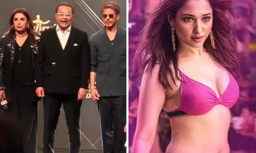 शाहरुख ने मजाक में कहा, Ghafoor में मैं तमन्ना भाटिया जितना अच्छा डांस कर लेता ना?