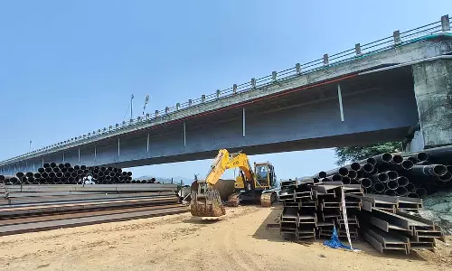 Kali Bridge: पाइलिंग परीक्षण स्थगित Kali Bridge: पाइलिंग परीक्षण स्थगित