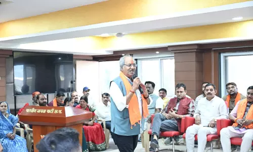 सांसद बृजमोहन का कार्यकर्ताओं को स्पष्ट संदेश, 20 साल में एक बार मिलने वाले SIR को मिशन मोड में लें