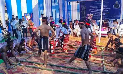 जनजातीय गौरव दिवस के अवसर पर Hailakandi में रंगारंग कार्यक्रम