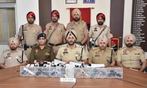 Punjab पुलिस ने पाकिस्तान से जुड़े हथियार और नार्को नेटवर्क को ध्वस्त किया