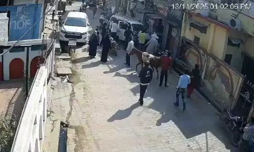 UP: बहराइच में सड़क पर चल रही 10 साल की बच्ची को वैन ने टक्कर मारी UP: बहराइच में सड़क पर चल रही 10 साल की बच्ची को वैन ने टक्कर मारी