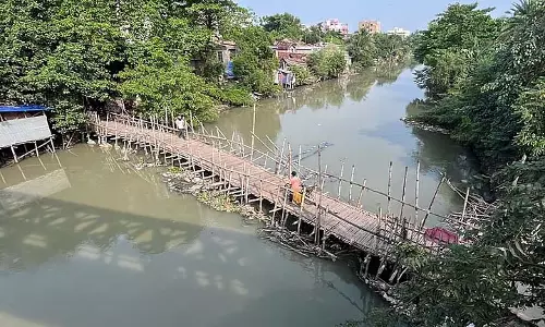 नहर पर अतिक्रमण को लेकर बराहनगरवासी नाराज सयंतिका