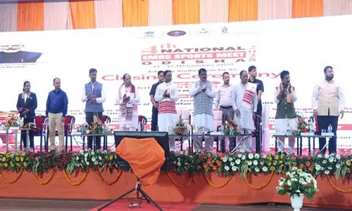चौथा राष्ट्रीय EMRS खेल आयोजन 2025 राउरकेला में हुआ संपन्न चौथा राष्ट्रीय EMRS खेल आयोजन 2025 राउरकेला में हुआ संपन्न