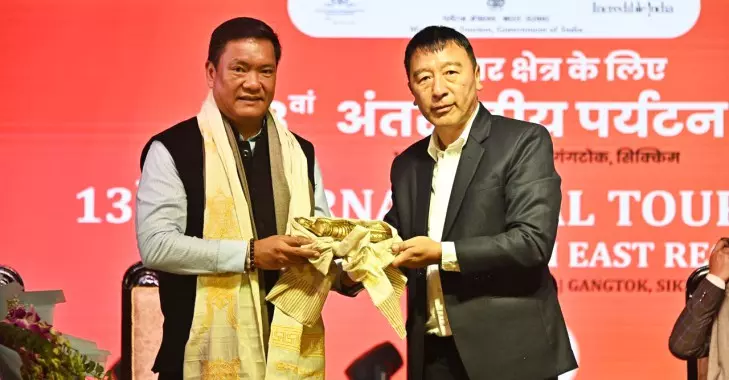 Gangtok में 13वें अंतर्राष्ट्रीय पर्यटन मार्ट ने पूर्वोत्तर की सांस्कृतिक अखंडता पर प्रकाश डाला Gangtok में 13वें अंतर्राष्ट्रीय पर्यटन मार्ट ने पूर्वोत्तर की सांस्कृतिक अखंडता पर प्रकाश डाला